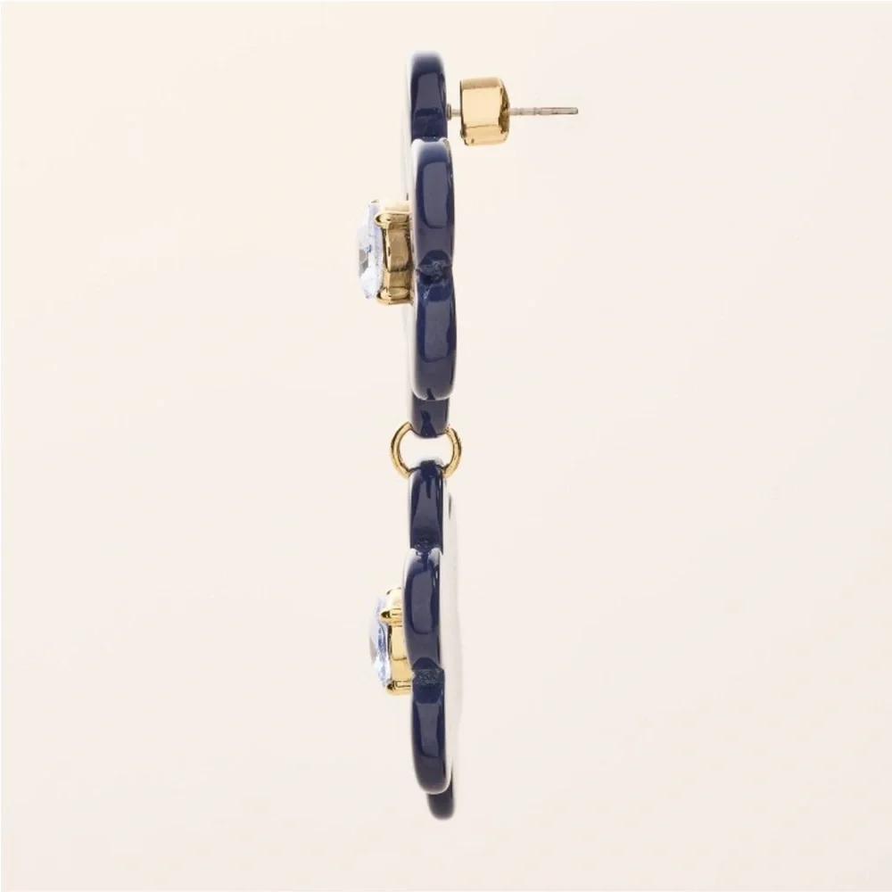 Floral Linear Earrings kate spade new york x Target Blue